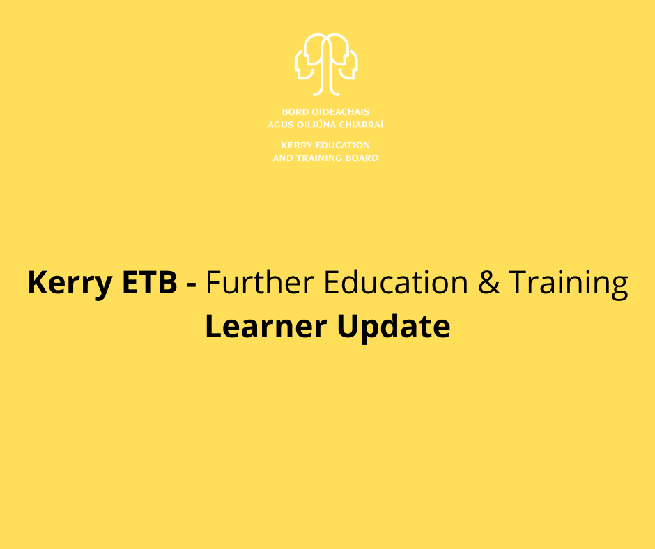 Kerry Etb â Further Education And Training Learners